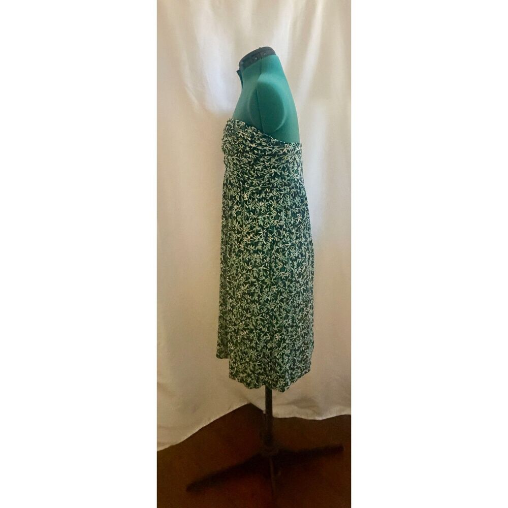 Soma printed strapless dress. Size large